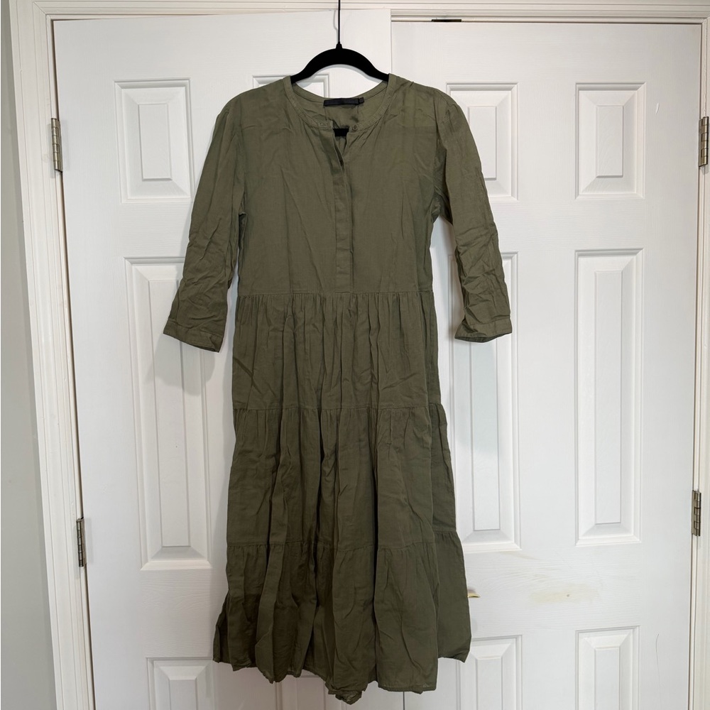 Oli Green Midi Dress